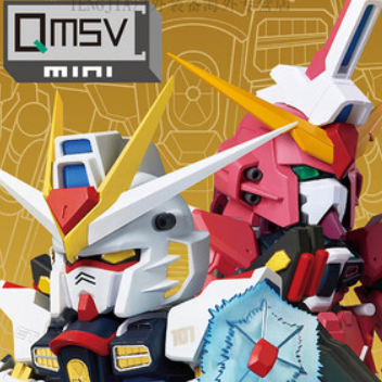 万代（BANDAI）潮玩QMSV MINI STRIKE FREEDOM GUNDAM&JUSTICE GUNDAM盲盒 盲盒商品